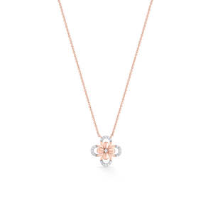 Collar de diamantes moderno Glow Roselle - Product Image 3