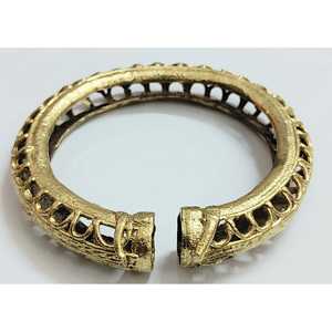 Colección étnica Pulsera Dokra de latón para mujer Dokra Dhokra Otros Accesorios - Product Image 3