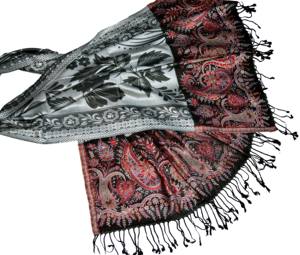 Heavy Viscose Reversible Pashmina Long Jacquard Pattern Durable Breathable Soft Material Traditional <b>Scarf</b> <b>Shawl</b> Spring Summer - Product Image 6