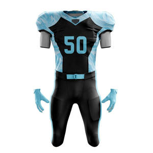 Uniforme de football américain à séchage rapide de conception et de logo personnalisés de la meilleure qualité 2025 fabriqué par Hanger Impex - Product Image 2