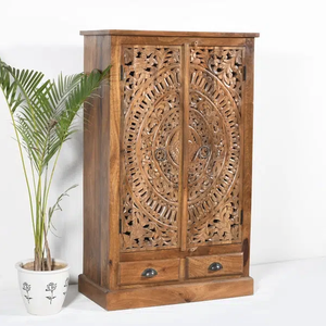 Pequeño tallado Almirah - Product Image 2