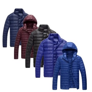 Abrigo ligero y cálido para hombre, Parkas de invierno, chaqueta acolchada, negro, gris, rojo, verde, chaqueta masculina, chaquetas de moda para hombre más vendidas - Product Image 4