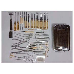 ชุดเครื่องมือผ่าตัดเสริมจมูก 50 ชิ้น ผลิตจากสแตนเลสเกรดพรีเมียมของเยอรมัน ใช้สำหรับการสร้างจมูกใหม่ ได้รับการรับรองมาตรฐาน CE - Product Image 5