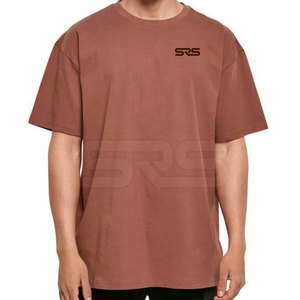 Camisetas Casuales Extra Grandes para Hombre de Primera Calidad, Transpirables, de Manga Corta, 100% Algodón Jersey, Diseño Liso - Product Image 1