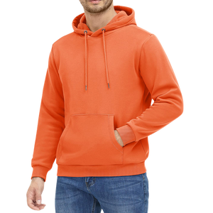 Sudadera con capucha de lana de algodón 100% hecha en fábrica para hombres logotipo personalizado de alta calidad peso pesado Regular Fit pulóver suéteres diseño liso - Product Image 2