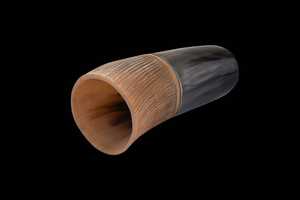 Custom Horn Glass Drinking <b>Mug</b> Personalized Cups with Logo Print Perfect for Viking Themed Events and Gifting from India - Product Image 2