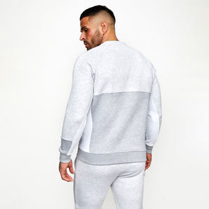 2024 venta al por mayor invierno otoño polar transpirable OEM personalizado impreso bordado Logo liso hombres cuello redondo sudaderas - Product Image 3