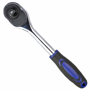 Eastman Juego de Llaves de Trinquete de Grado Industrial con Enchufe de Acabado Cromado de Liberación Rápida 1/4 ", <span class=keywords><strong>3</strong></span>/<span class=keywords><strong>8</strong></span>", 1/2" - Product Image 1