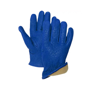 Guantes de conductor de cuero de vaca para hombre Nuevo precio de fábrica Seguridad en el trabajo Protección de manos Guantes de construcción industrial - Product Image 2