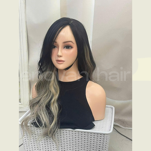 Peluca de grado superior, cabello vietnamita, virgen, humano, hebras saludables, flujo sedoso, extremos gruesos, doble estirado, suministro directo de fábrica - Product Image 1