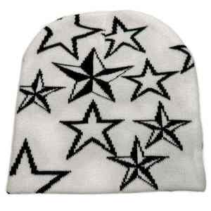 Gorro de invierno con logotipo personalizado Unisex 2024, gorro de punto acrílico 100% de alta calidad a elección del diseñador con patrón de impresión - Product Image 2