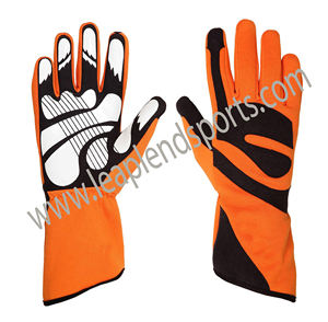 OEM ถุงมือแข่งรถสำหรับโกคาร์ท, ถุงมือหนังระบายอากาศได้ดีออกแบบมาสำหรับกลางแจ้ง - Product Image 3