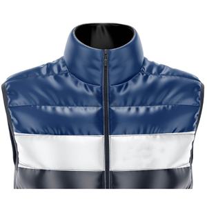 2025 sur mesure tissu chaud respirant Style décontracté gilets bouffants respirant qualité supérieure hommes sans manches gilets bouffants - Product Image 3