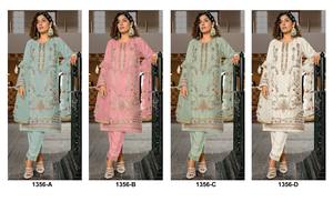 ชุดซอลวาร์จากปากีสถานสำหรับผู้หญิงเย็บแบบกึ่งสำเร็จรูปเย็บ - Product Image 6