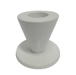 Bougeoir en aluminium décoratif pour la maison support de bougie de couleur nickel antique pour la décoration de mariage personnalisée à la main - Product Image 3