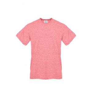 60% coton peigné à anneaux/% 40 poly 32 simples t-shirts Logo personnalisé prix de gros en vrac t-shirts - Product Image 3