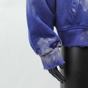 Sweatshirts zippés personnalisés de haute qualité en coton éponge français sweat à capuche unisexe - Product Image 5