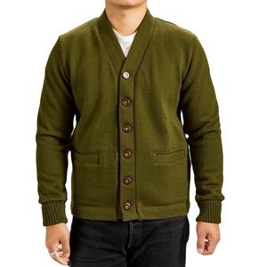 TITLISTS personnalisé confortable acrylique tricoté col en V Cardigan hiver décontracté avant broderie Applique University College - Product Image 1