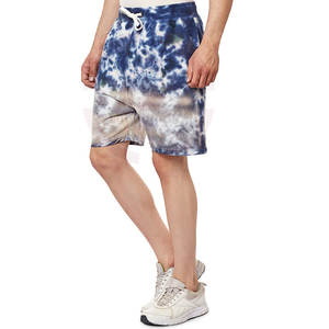 Short mi-entraînement personnalisé pour hommes, nouveau design, séchage rapide, évacuation de l'humidité, respirant, en coton et polyester, couleur unie, avec cordon de serrage - Product Image 5