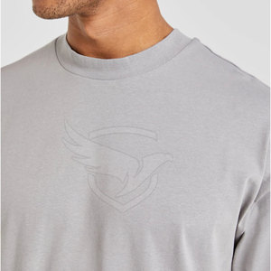 Camiseta de gran tamaño de color personalizada de la mejor calidad, camisetas extragrandes de manga corta con cuello redondo disponibles en todos los tamaños - Product Image 5
