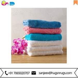 Venta al por mayor 100% algodón Toalla de baño de hotel de lujo Juegos de toallas de baño de algodón liso para hotel de cinco estrellas - Product Image 4