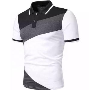 Polo deportivo de poliéster para hombre de talla grande, ropa informal suave de alta calidad al por mayor - Product Image 3