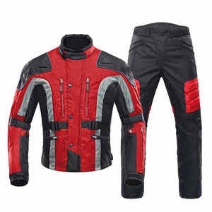 Dernier modèle de combinaison de moto Ensemble vestes et pantalons personnalisés Uniforme de moto de sport imperméable et respirant de qualité supérieure - Product Image 6