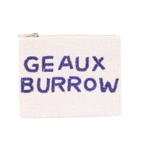 Monedero con cuentas elegante de Top Notch Manufacturing, diseño étnico moderno, cierre de cremallera hecho a mano para uso diario, vibrante - Product Image 1