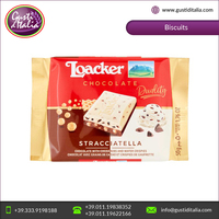 Fournisseur italien vendant des biscuits wafer Loacker Chocolate Duality Stracciatella au goût sucré et croustillant de qualité supérieure, 50g x 12 12