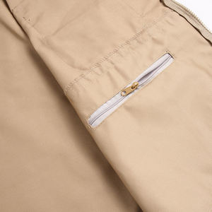 High Quality Hot Selling <b>Men's</b> Cargo <b>Vest</b> Premium Quality <b>Multi</b> Pockets Solid Color Zip Up Closure Caro <b>Vest</b> - Product Image 4