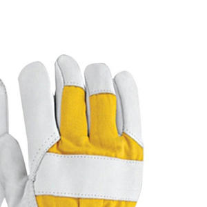Guantes de Trabajo de Cuero para Aparejadores con Palma de Cuero Protectora, Diseñados para Seguridad y Rendimiento Duradero, Protección de Manos de Cuero para Aparejadores - Product Image 2