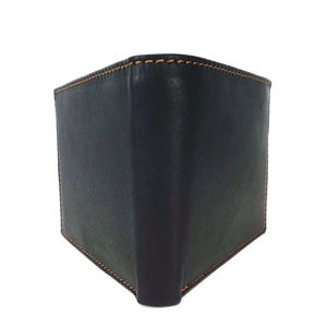 Cartera de cuero original para hombre de alta calidad diseñador personalizado Delgado tamaño de bolsillo Hot Look cartera para hombre cartera duradera - Product Image 6