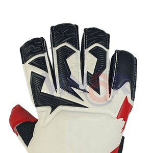 Gants de gardien de but de football personnalisables en cuir de haute qualité, disponibles en tailles pour jeunes et adultes, service OEM - Product Image 3