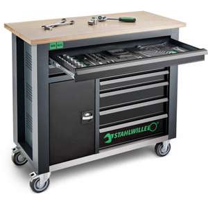 Banco de Trabajo Rodante Stahlwille con Armario y 7 Cajones para Herramientas - Product Image 3