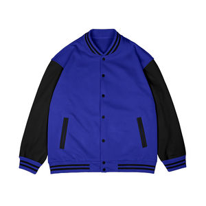 Chaqueta universitaria personalizada al por mayor, chaqueta con letras de béisbol de fábrica OEM, ropa de equipo, proveedor de ropa deportiva para hombres, mujeres y jóvenes - Product Image 6