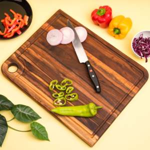 Direct Factory Sale Customisable Logo Printed Eco-Friendly Round Country Style Wood Chopping <b>Board</b> India Kitchenware - Product Image 4