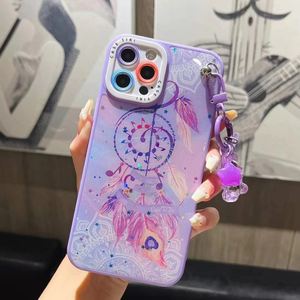 เคส casetiki 2 in 1วาดอีพ็อกซี่กับหมีโปร่งใสสร้อยข้อมือดาวหัวใจอุปกรณ์เสริมเคสโทรศัพท์มือถือสำหรับ iPhone <span class=keywords><strong>15</strong></span> 14 PM - Product Image 3
