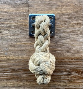 Corde cloche en coton multicolore faite à la main - Product Image 1