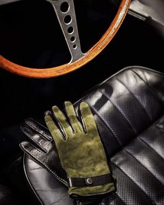 Gants de conduite en cuir de mouton véritable haute performance, doux et élégants, avec design personnalisé - Product Image 4
