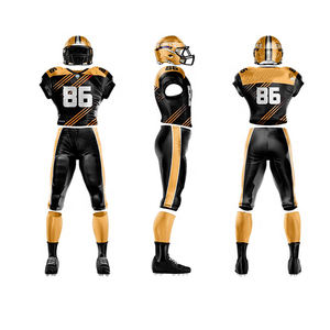 Le rugby imprimé de logo personnalisé par sublimation de haute qualité porte des uniformes du maillot de football américain - Product Image 1