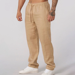 Wholesale Custom Logo Men's Polyester Spandex Stretch Mid Waist Canvas Anti-Wrinkle Quick Dry <b>Skinny</b> Fit <b>Golf</b> Pants Hot Style - Product Image 1