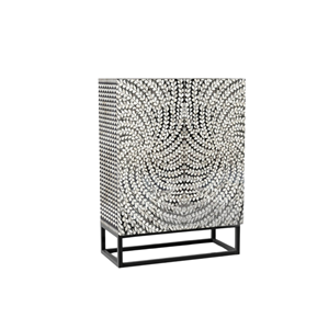 Gabinete con incrustaciones de fregona de madera rectangular de diseño moderno, muebles llamativos para el hogar, comedor, Hotel, precio competitivo, directo a Vietnam - Product Image 1