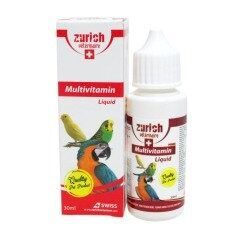 Zurich multivitaminico per gli uccelli 30 ml