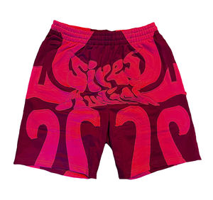 ออกแบบโลโก้ของคุณเอง กางเกงขาสั้นผู้ชายแบบย้อมสีเอซิด ราคาสมเหตุสมผล ผู้ผลิตที่ดีที่สุด จำนวนมาก ปักลายแบบดิสเทรส - Product Image 5