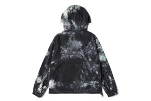 Chaqueta con tinte anudado de la mejor calidad, chaqueta fina de nailon 100% a prueba de agua con Logo2025 personalizado - Product Image 2