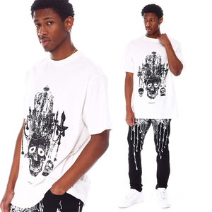 Camiseta de algodón 100% de alta calidad para hombre, camisa con estampado en todos los colores - Product Image 4