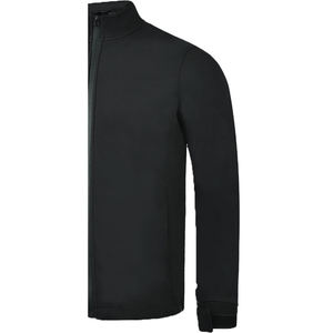 Veste Softshell en toile respirante unisexe légère, parka imperméable pour l'extérieur, col montant, logo frontal, vente en gros - Product Image 6