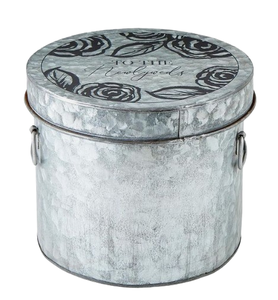 กระป๋องกัลวาไนซ์สำหรับห้องครัวบ้านที่เก็บของโต๊ะดีไซน์ตามสั่ง - Product Image 2