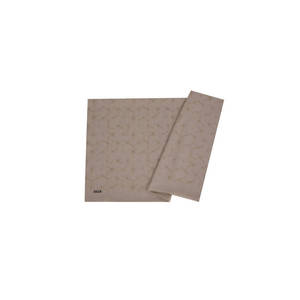 Chal de punto estampado beige - Product Image 1