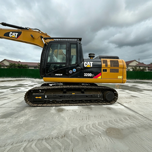 Excavatrice sur chenilles d'occasion CAT 320D2L pour travaux de construction, terrassement et exploitation minière - Product Image 4